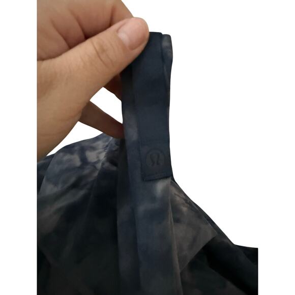 Lululemon Customizable Snap Scarf OS Diamond Dye Lunar Rock True Navy Rulu - Picture 4 of 4